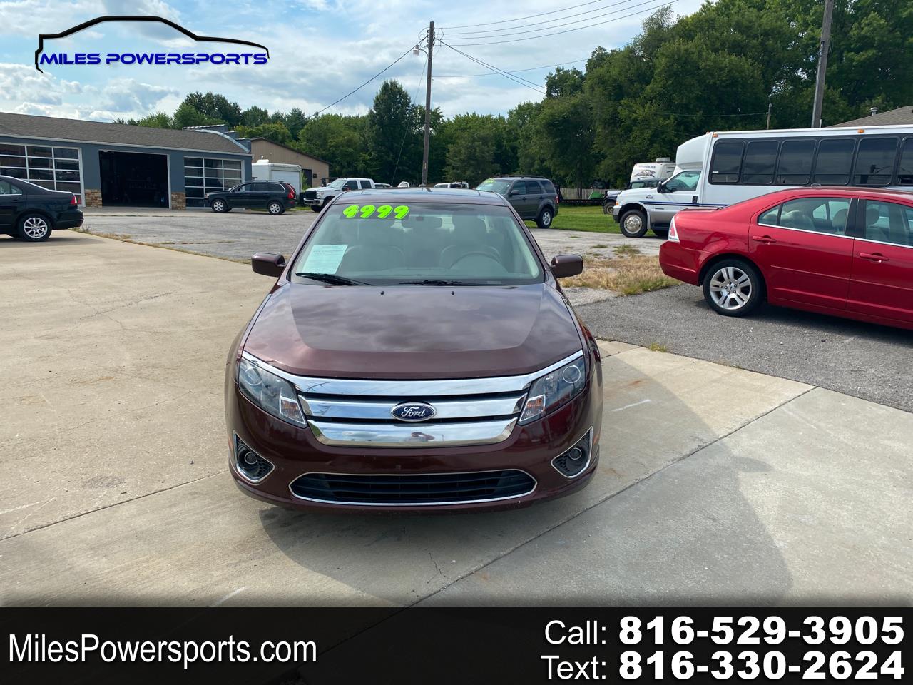 Used 2012 Ford Fusion SEL for Sale in Grain Valley MO 64029 Miles