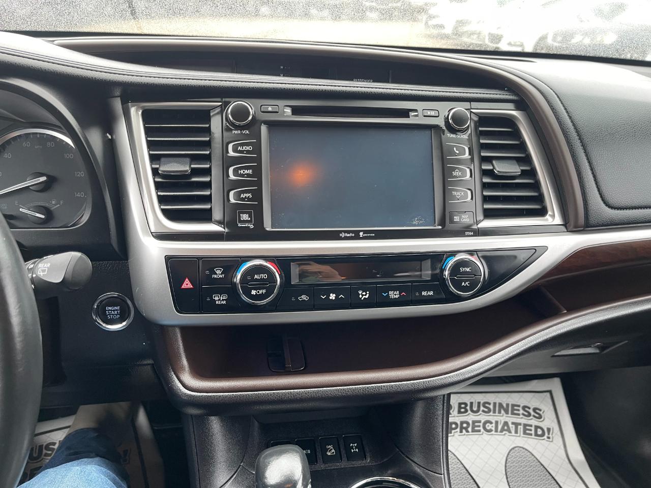 Toyota Highlander Limited AWD V6 2014