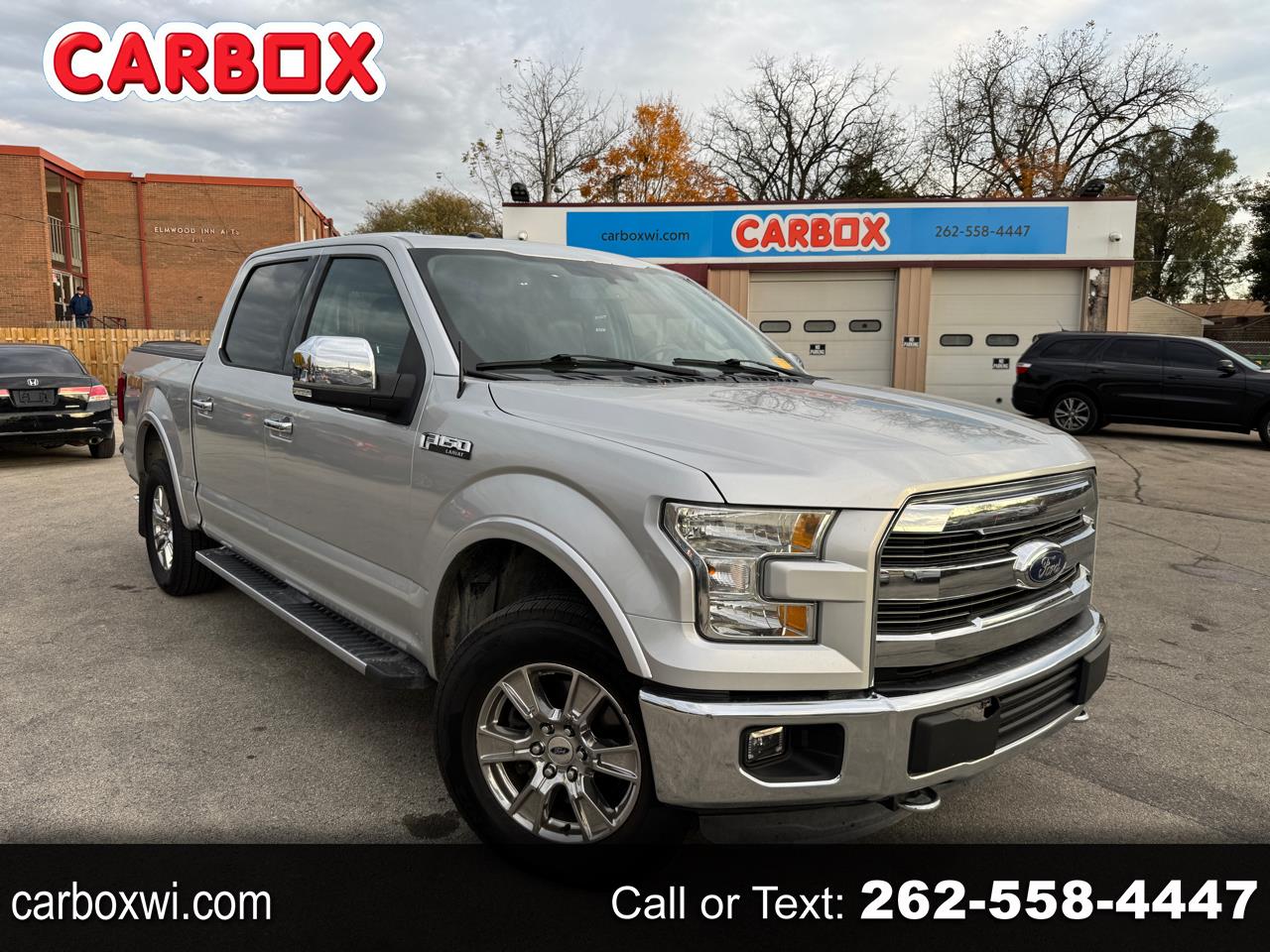 2015 Ford F-150 Lariat 4WD SuperCrew 5.5' Box