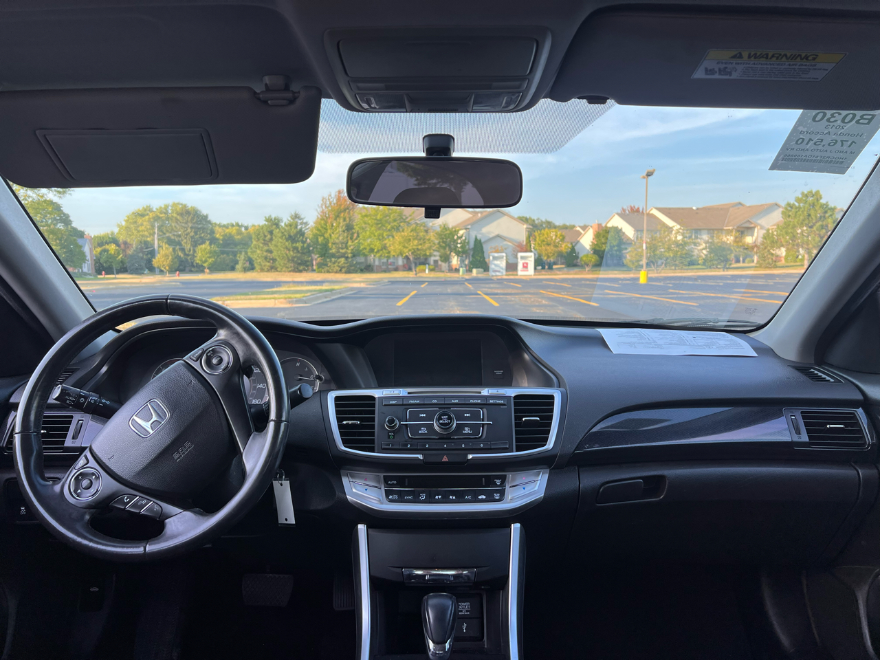 Honda Accord Sport Sedan CVT 2013 Honda Accord Sport Sedan CVT 2013