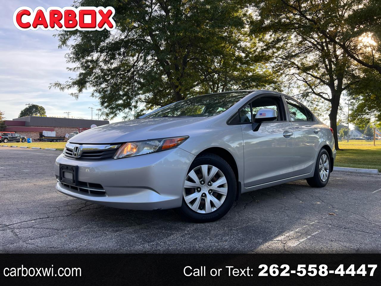 2012 Honda Civic LX Sedan 5-Speed AT
