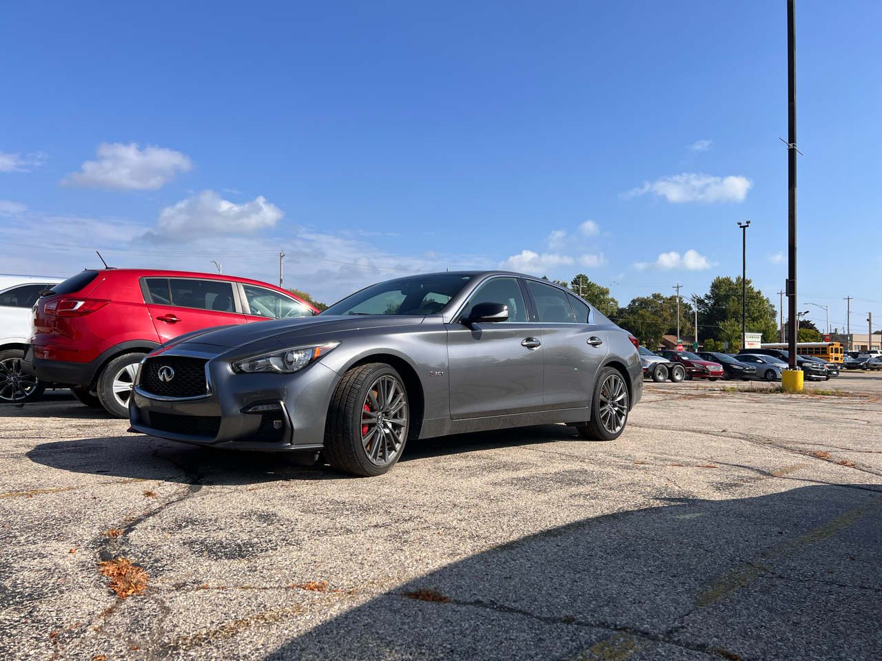 Infiniti Q50 Red Sport 400 AWD 2018 Infiniti Q50 Red Sport 400 AWD 2018