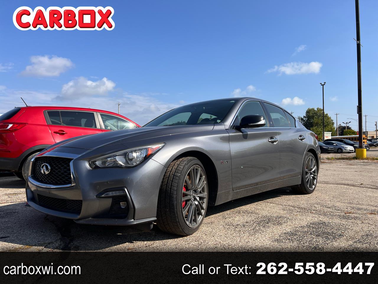 Infiniti Q50 Red Sport 400 AWD 2018 Infiniti Q50 Red Sport 400 AWD 2018