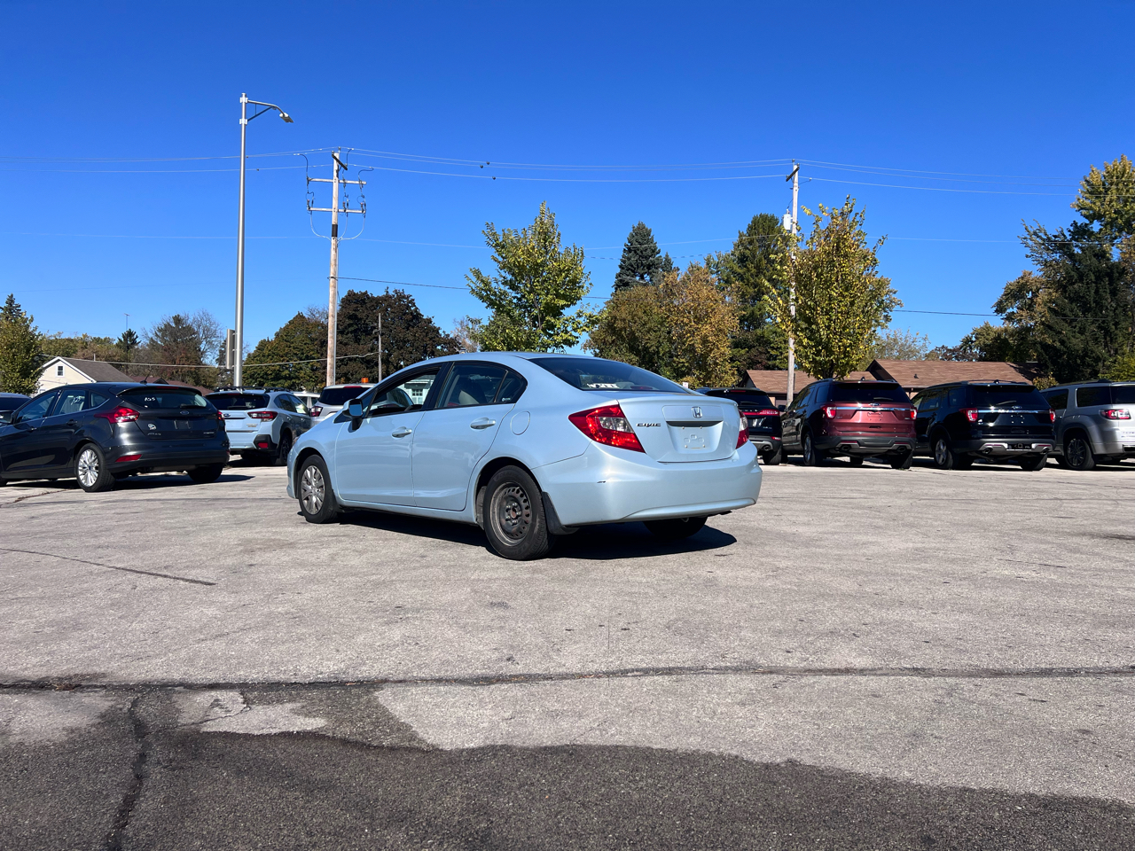Honda Civic LX Sedan 5-Speed AT 2012 Honda Civic LX Sedan 5-Speed AT 2012