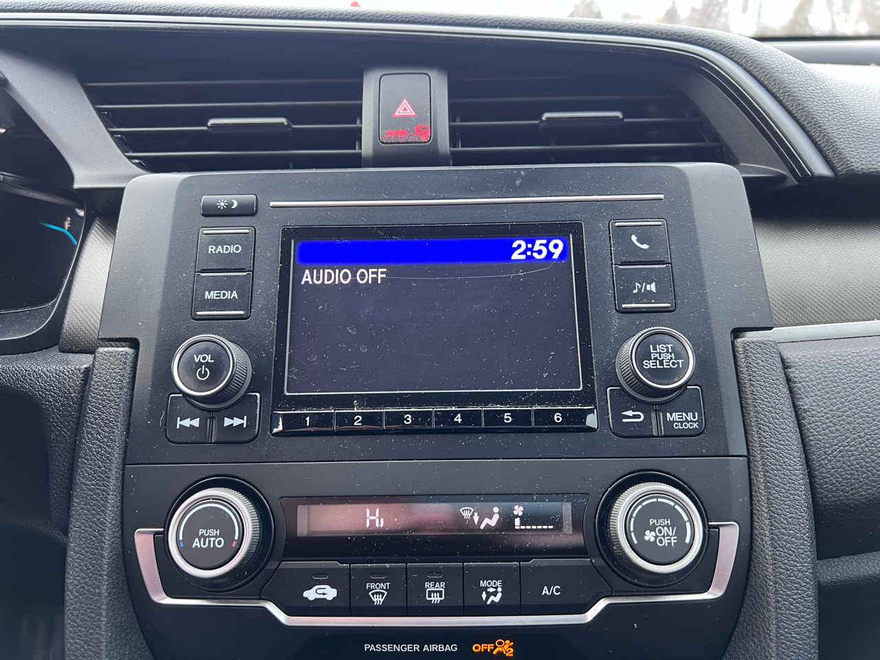 Honda Civic LX Honda Sensing Sedan CVT 2019