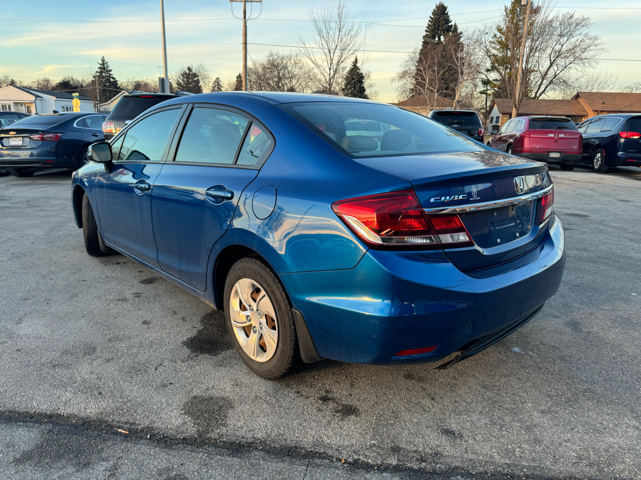 Honda Civic LX Sedan 5-Speed AT 2013