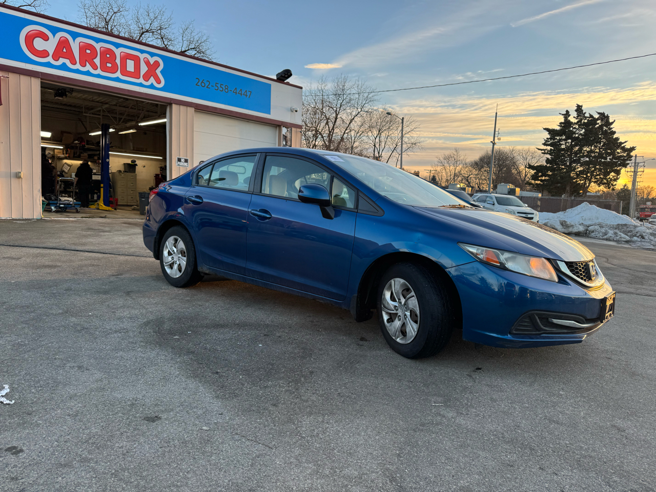 Honda Civic LX Sedan 5-Speed AT 2013