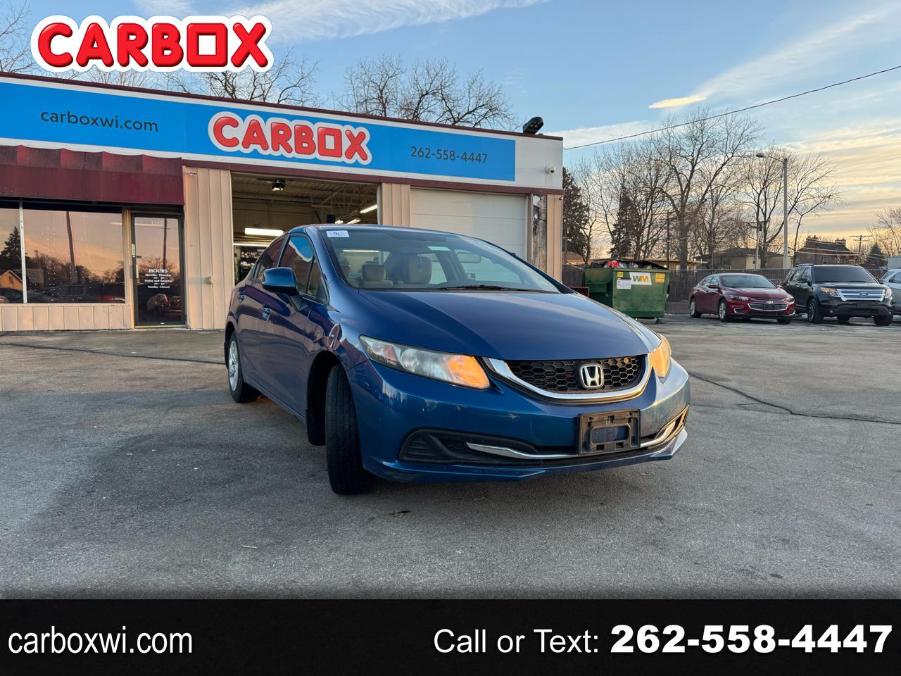 2013 Honda Civic LX Sedan 5-Speed AT