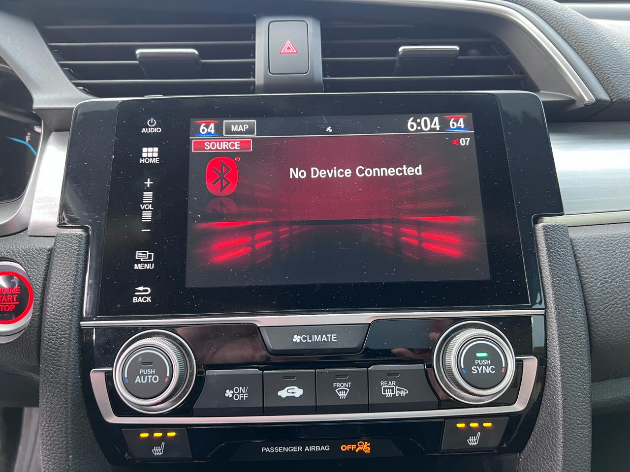 Honda Civic EX-L Coupe CVT 2016