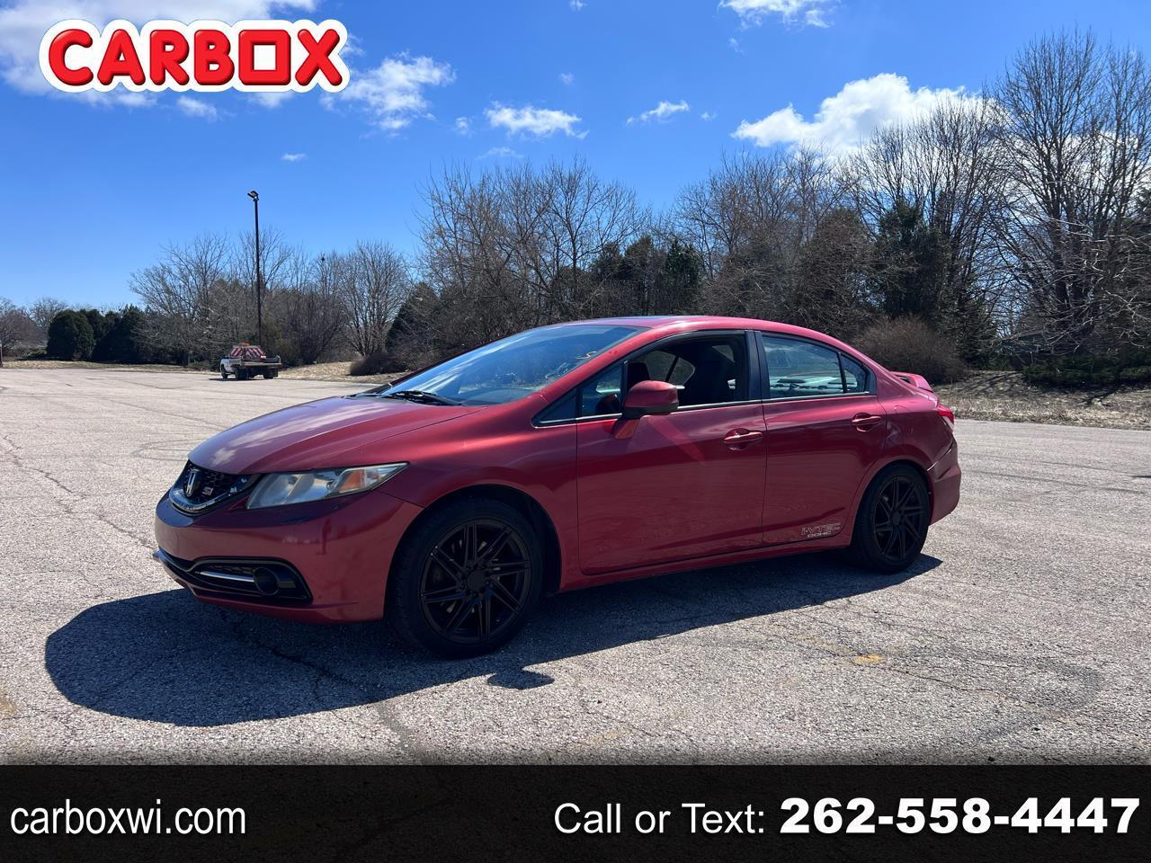 Honda Civic Si Sedan 6-Speed MT 2013