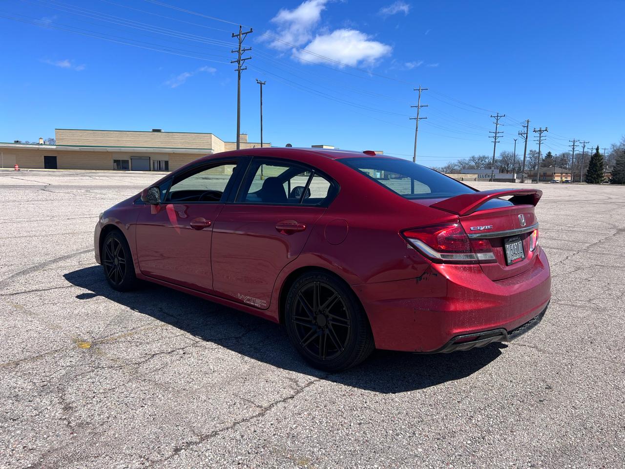 Honda Civic Si Sedan 6-Speed MT 2013