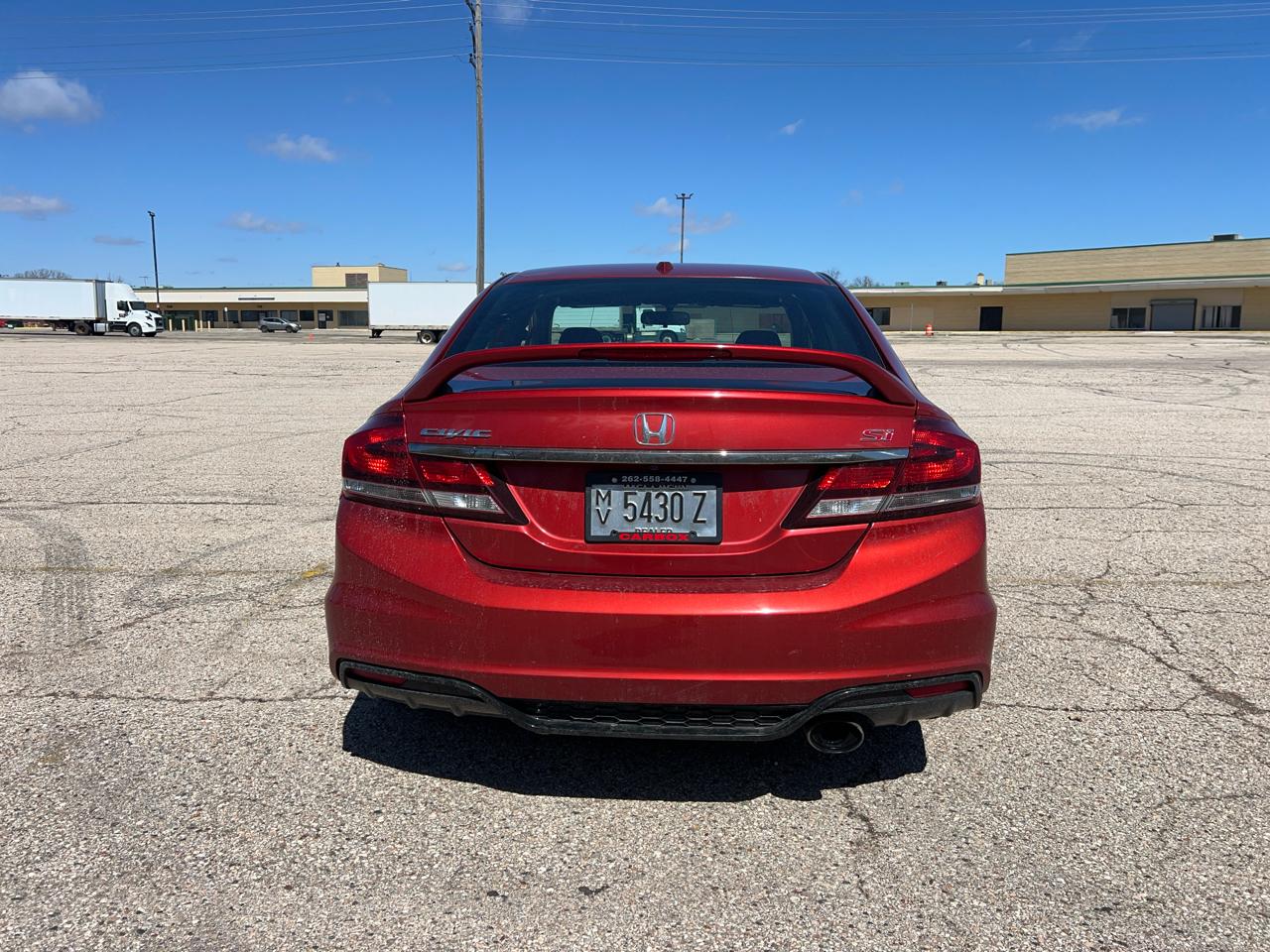 Honda Civic Si Sedan 6-Speed MT 2013