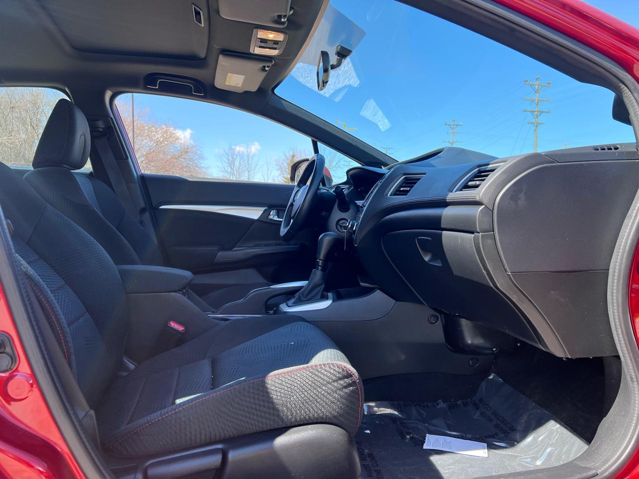 Honda Civic Si Sedan 6-Speed MT 2013