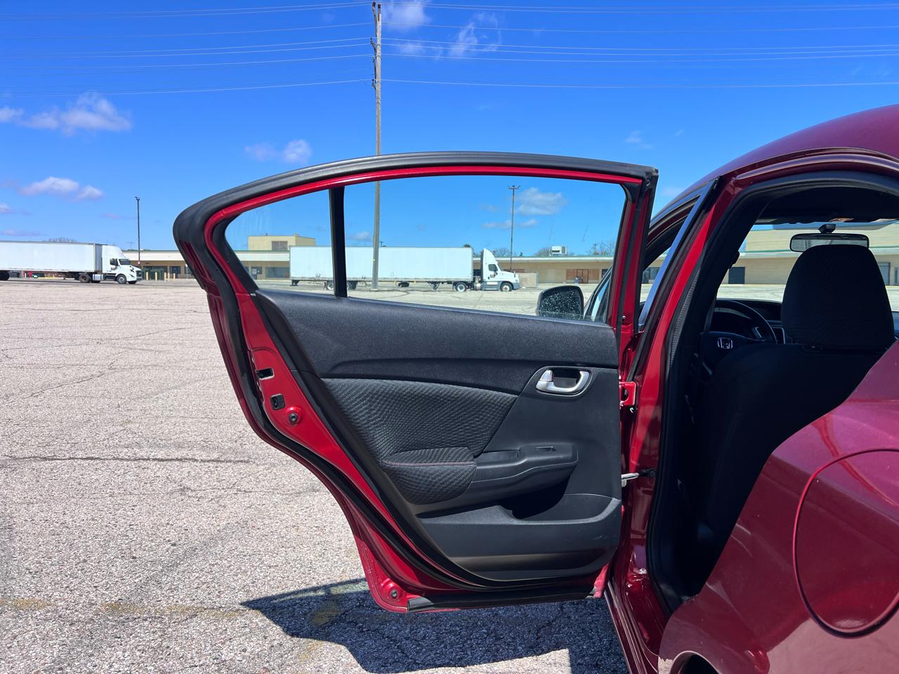 Honda Civic Si Sedan 6-Speed MT 2013