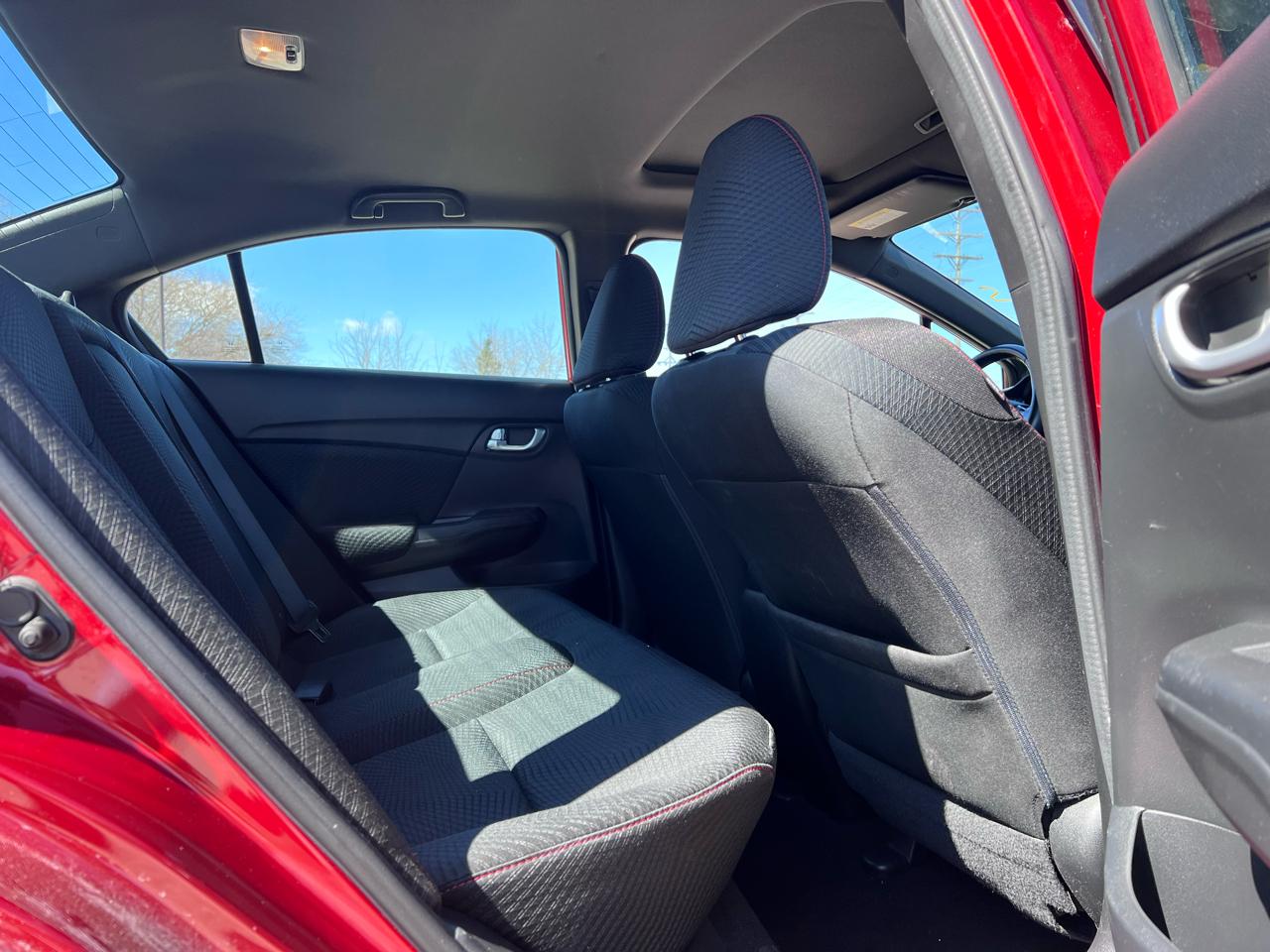 Honda Civic Si Sedan 6-Speed MT 2013