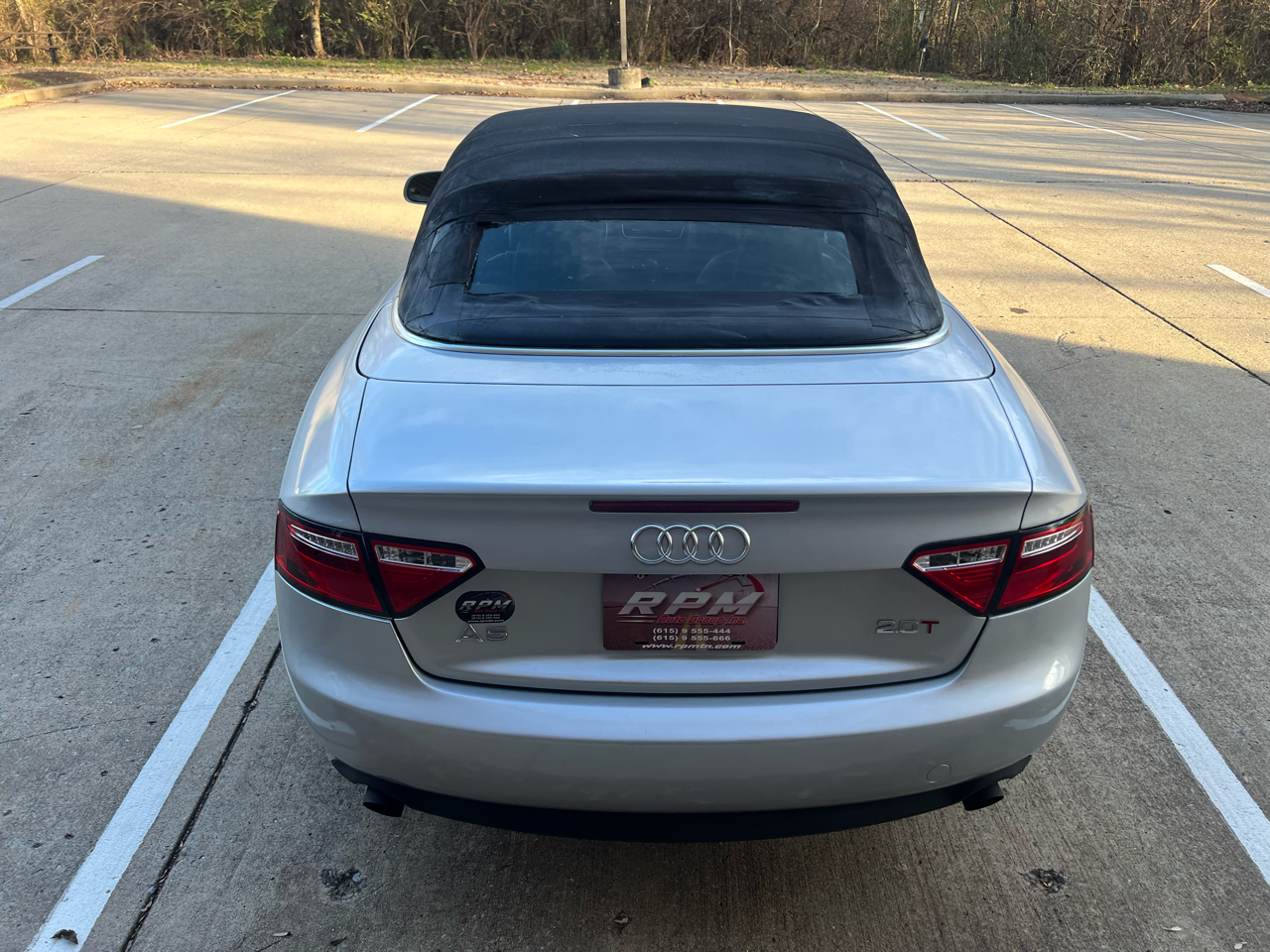 Audi A5 Cabriolet 2.0T FrontTrak Multitronic 2011