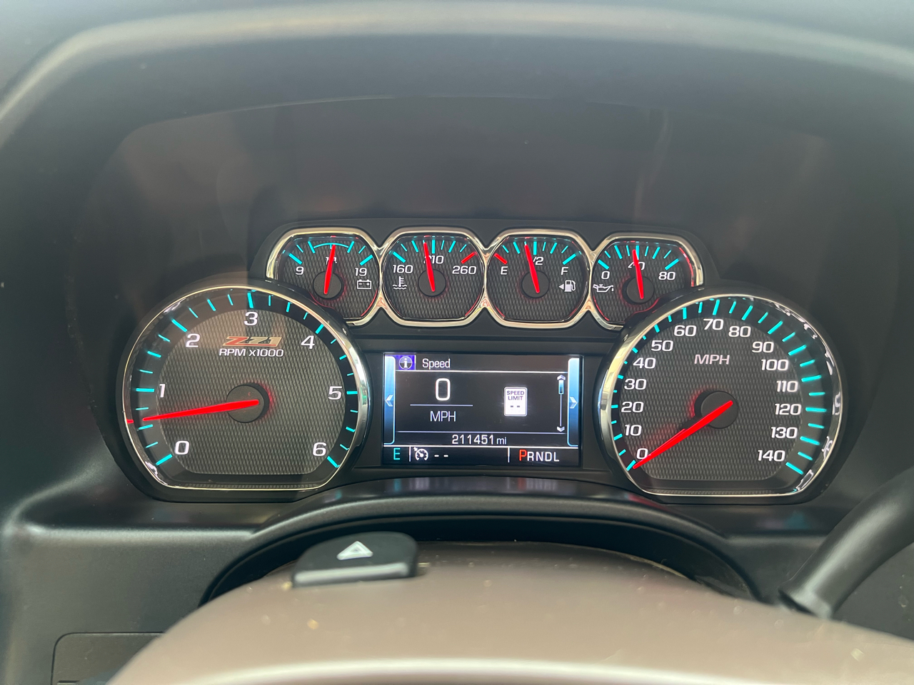 Chevrolet Silverado 1500 LTZ Crew Cab 4WD 2017