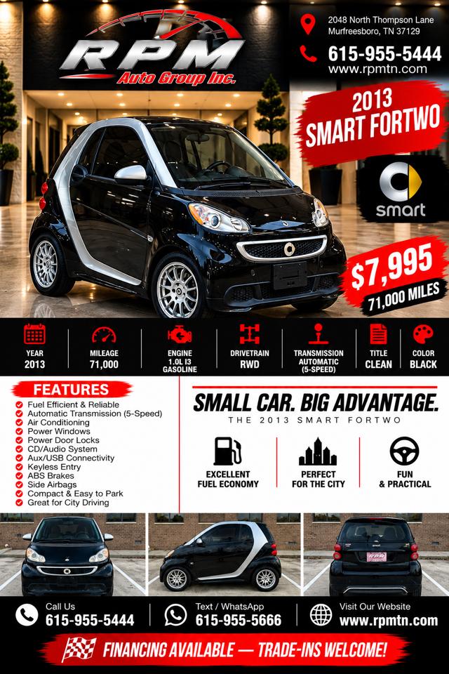 Smart Fortwo Passion 2013