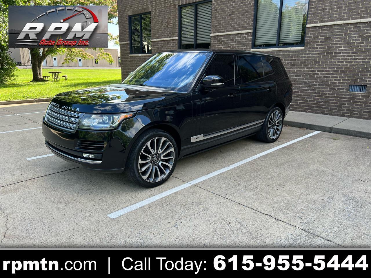 Land Rover Range Rover Supercharged LWB 2016