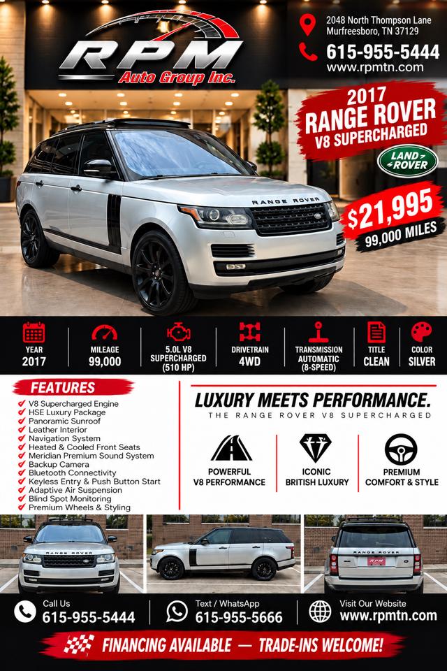 Land Rover Range Rover Supercharged 2017