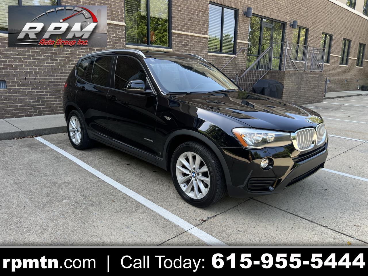 2016 BMW X3 sDrive28i