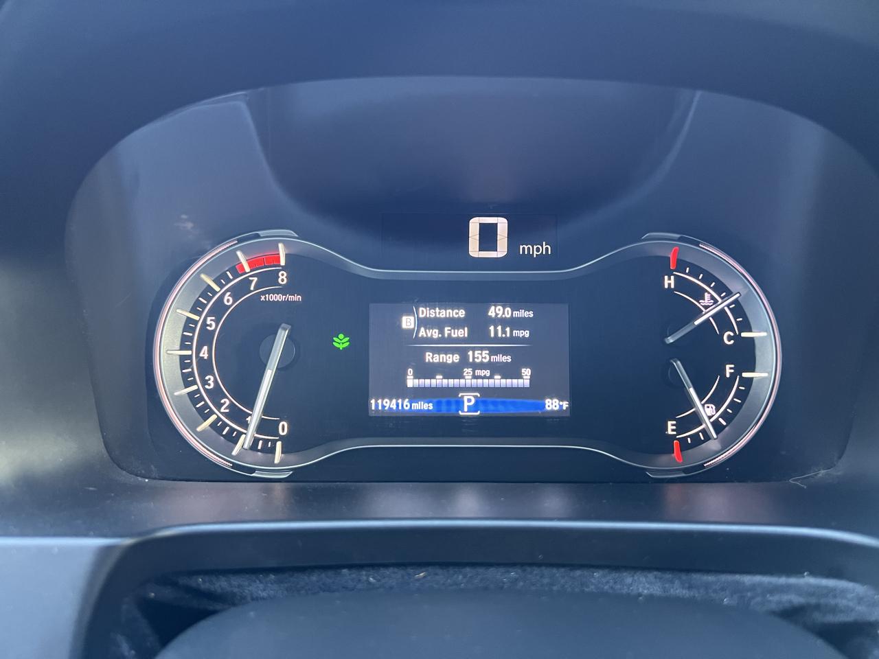 Honda Pilot Touring 2WD 2016