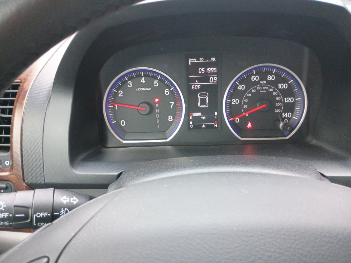 Honda CR-V EX-L 4WD 5-Speed AT 2009