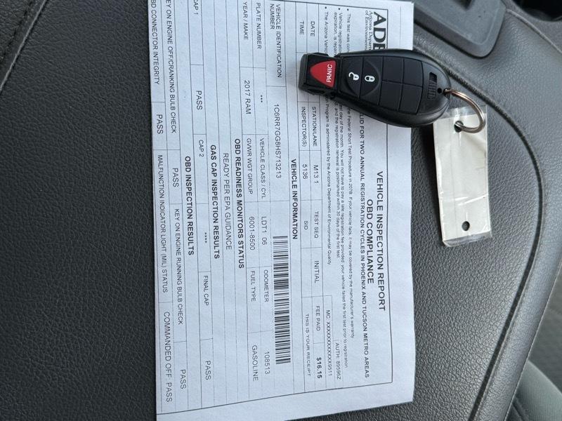 RAM 1500 SLT Quad Cab 4WD 2017