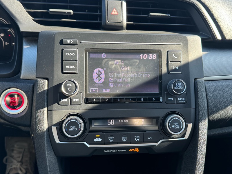 Honda Civic LX-P Coupe CVT 2018