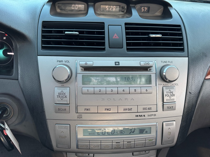 Toyota Camry Solara SLE Convertible 2008