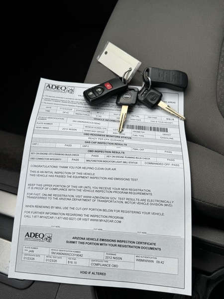 Nissan Xterra S 4WD 2012