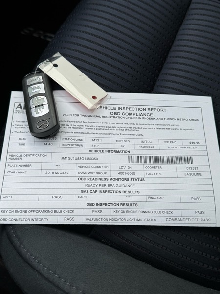 Mazda MAZDA6 i Sport 2016