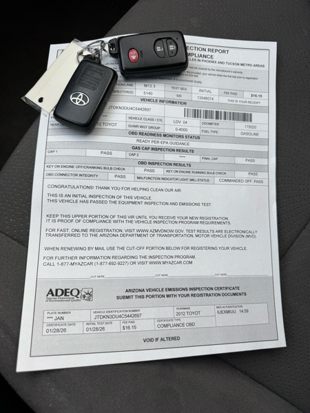 Toyota Prius Prius II 2012