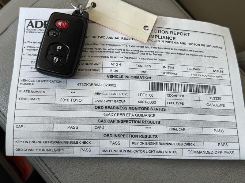 Toyota Venza FWD V6 2010