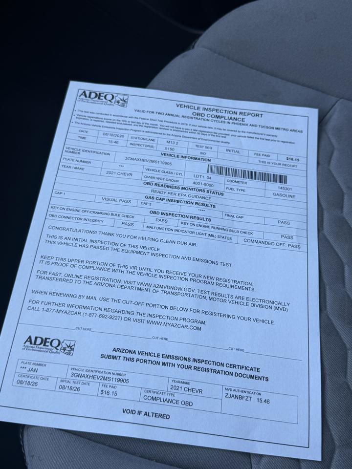 Chevrolet Equinox LS 2WD 2021