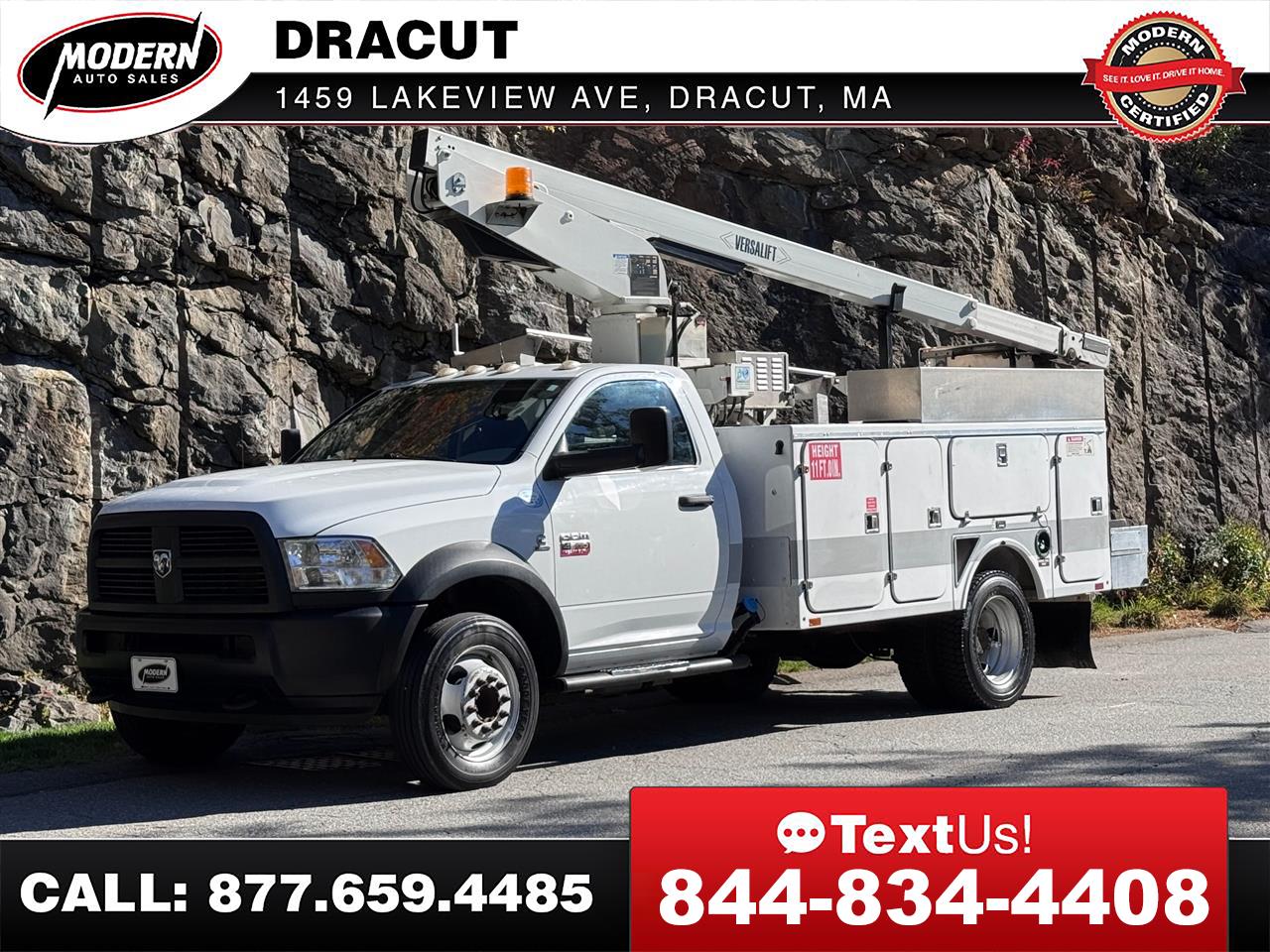 RAM 4500 2WD Reg Cab 168" WB 84" CA ST 2012