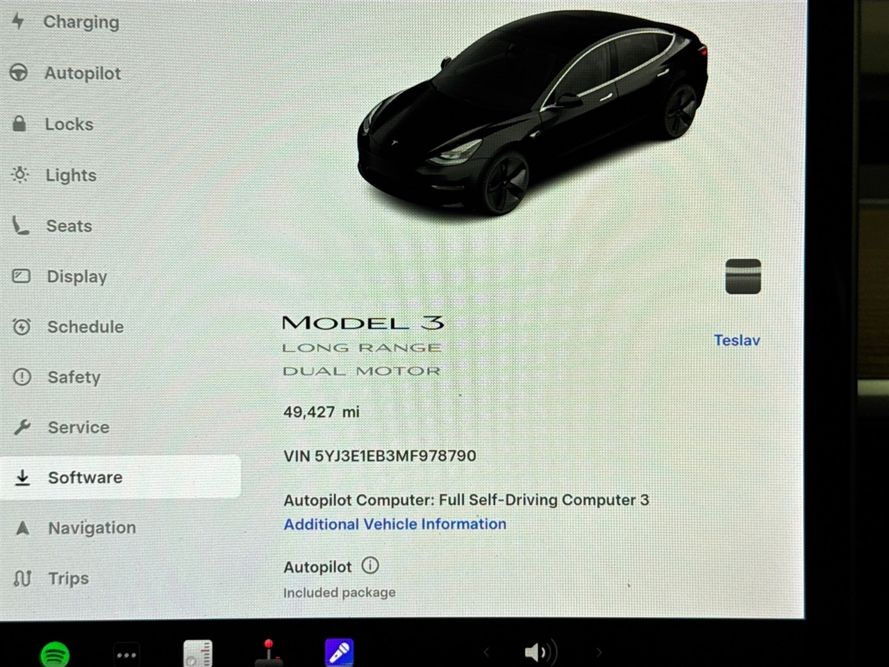 Tesla Model 3 Long Range AWD 2021