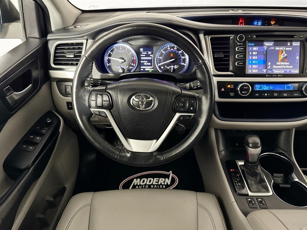 Toyota Highlander XLE V6 AWD (Natl) 2019