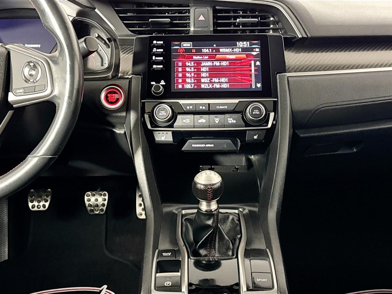 Honda Civic Si Coupe Manual w/Summer Tires *Ltd Avail* 2019