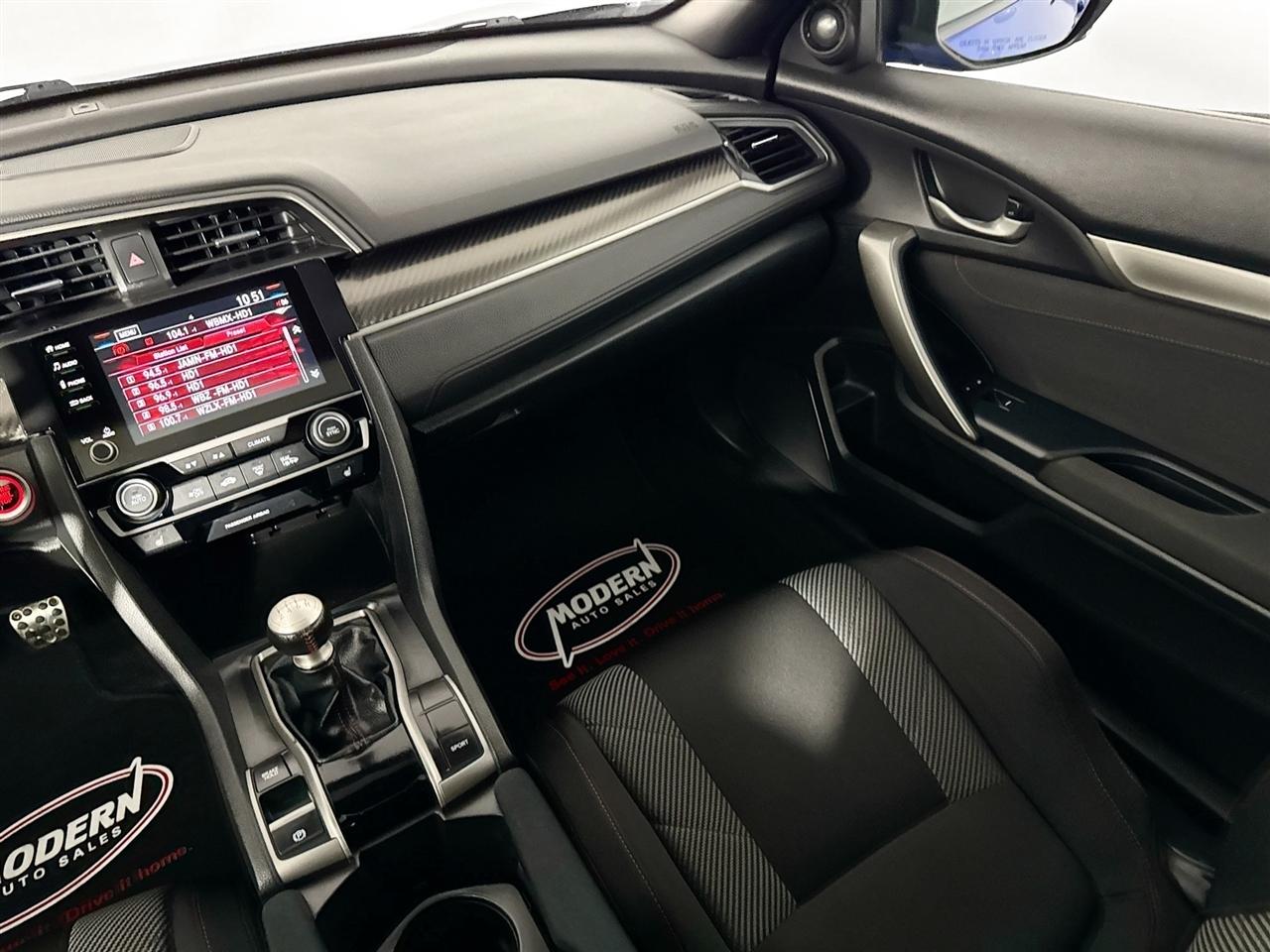 Honda Civic Si Coupe Manual w/Summer Tires *Ltd Avail* 2019