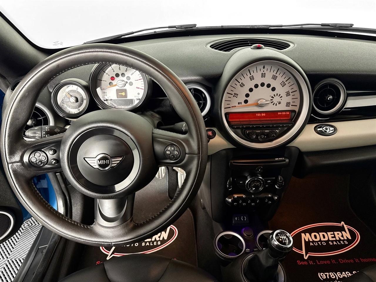 MINI Cooper Roadster 2dr S 2013