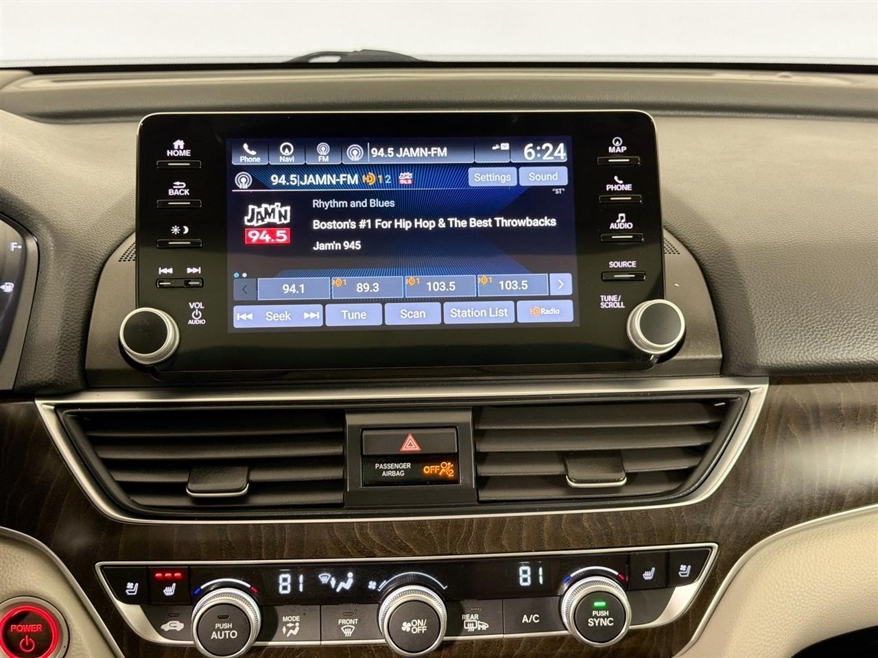 Honda Accord Hybrid Touring Sedan 2022
