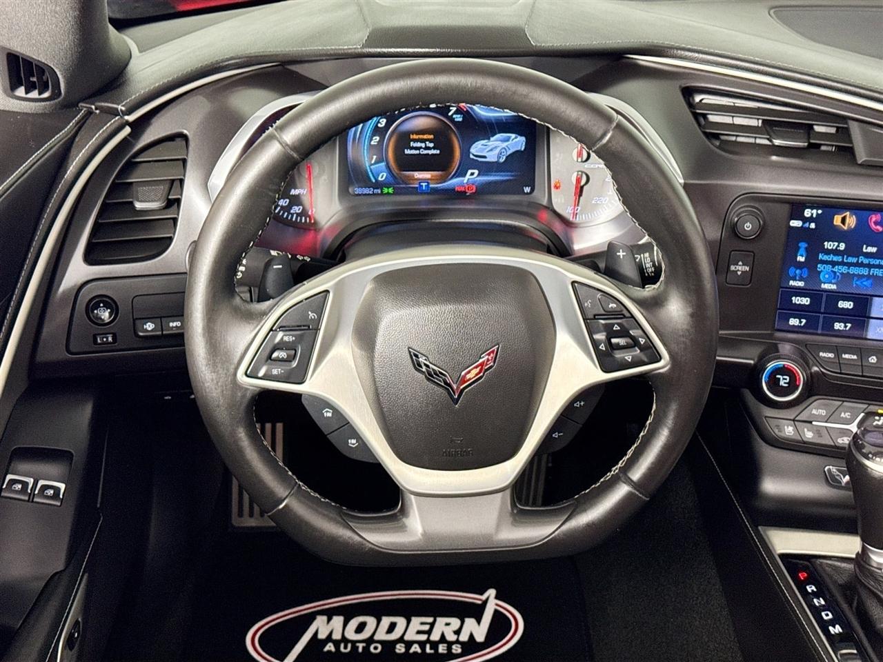 Chevrolet Corvette 2dr Stingray Conv w/2LT 2017
