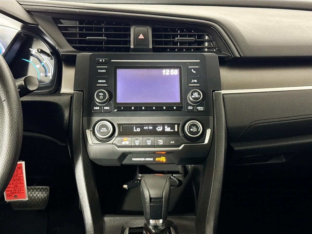 Honda Civic Sedan LX CVT 2019