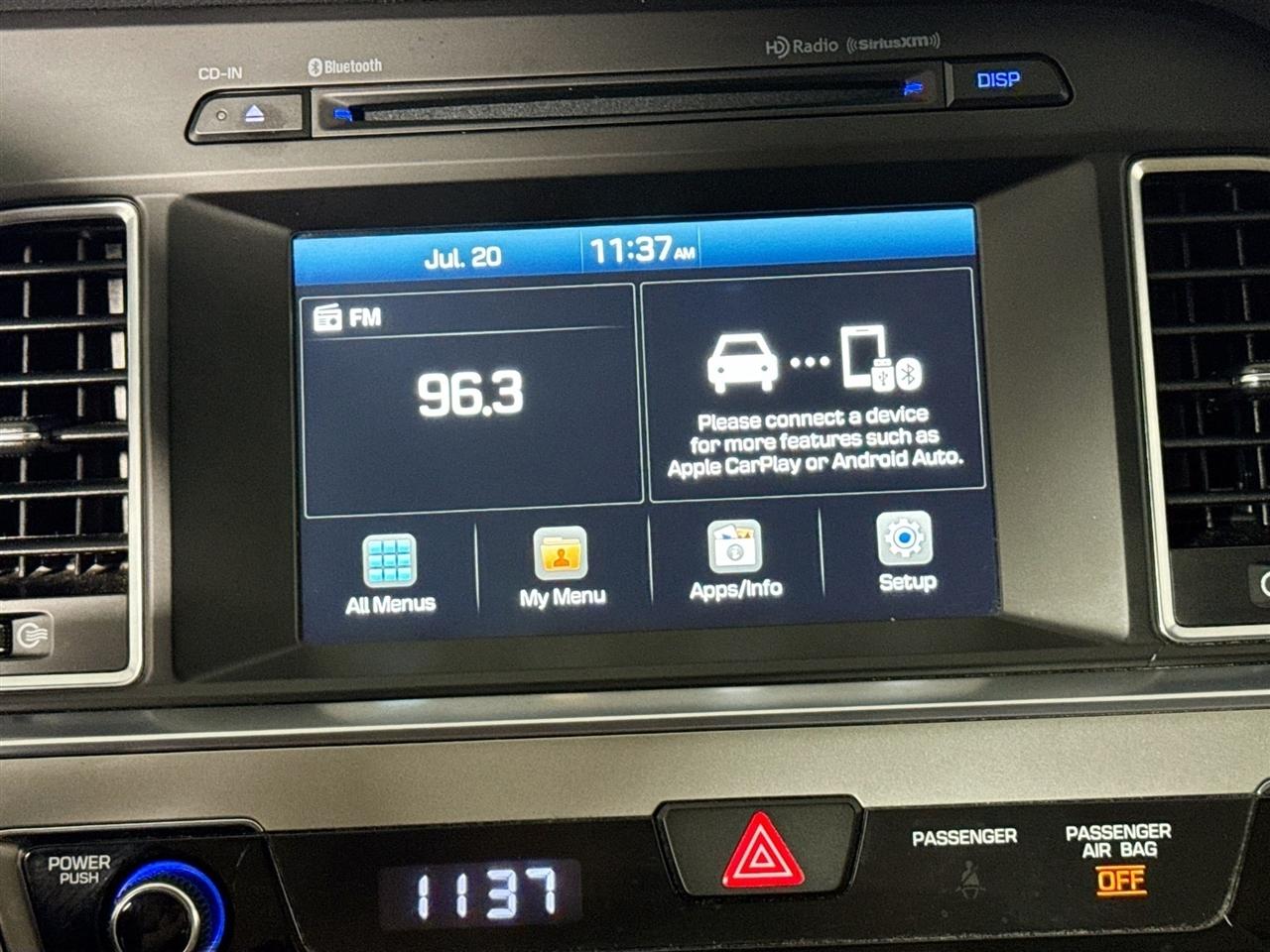 Hyundai Sonata 4dr Sdn 2.4L Sport PZEV 2016