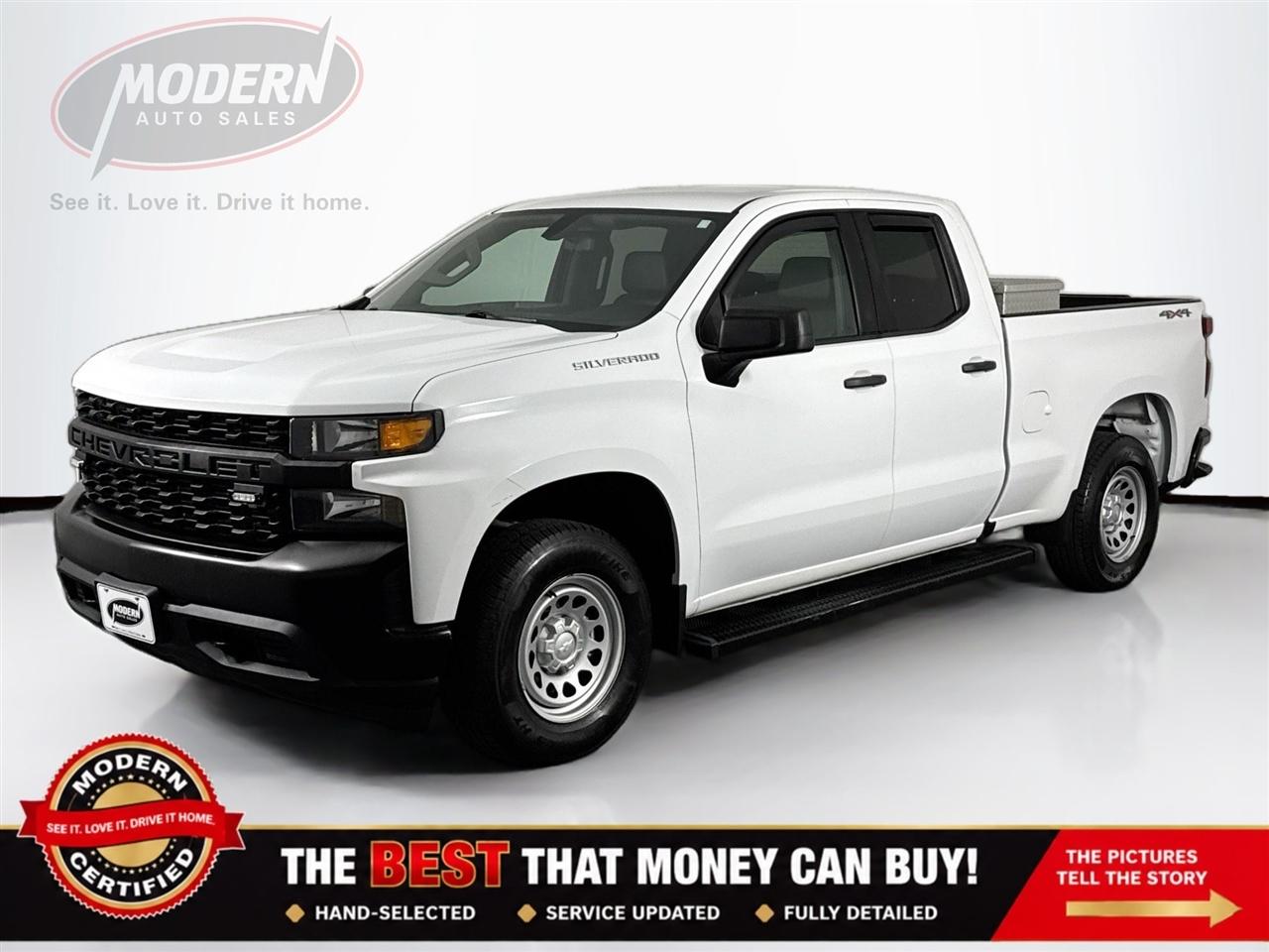 Chevrolet Silverado 1500 4WD Double Cab 147" Work Truck 2021