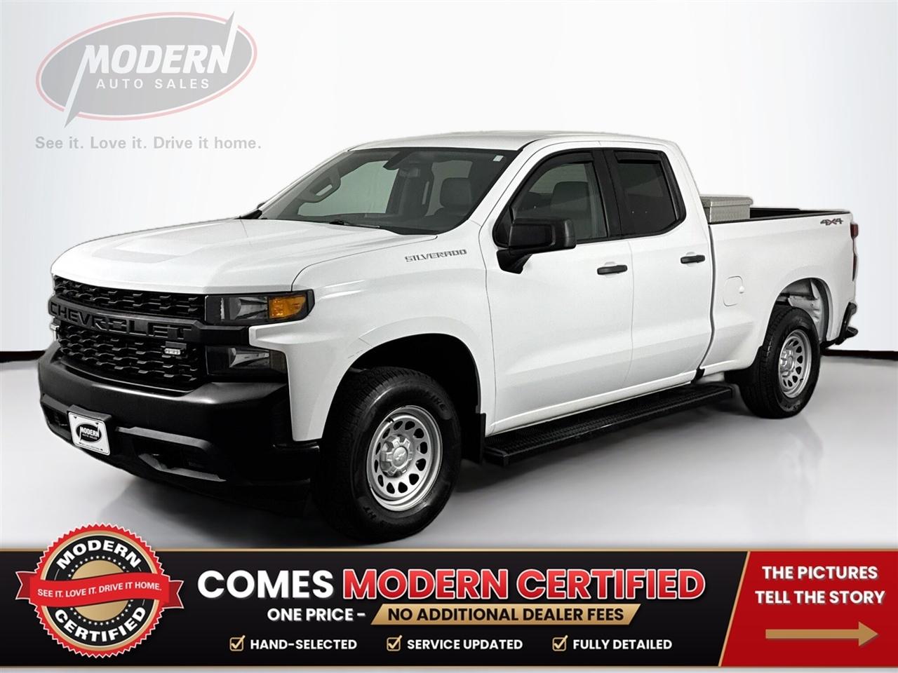 2021 Chevrolet Silverado 1500 4WD Double Cab 147" Work Truck
