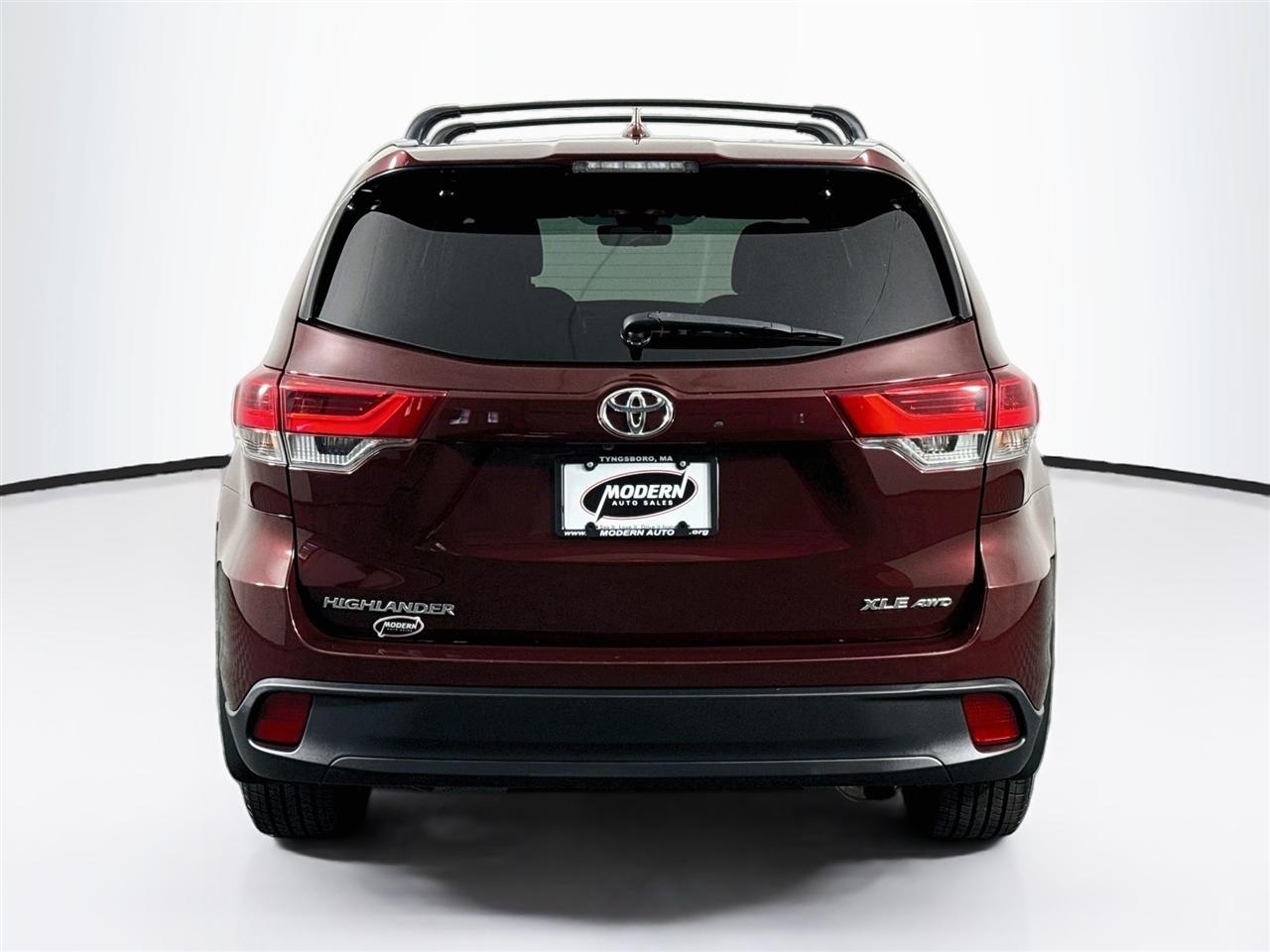 Toyota Highlander XLE V6 AWD (Natl) 2019