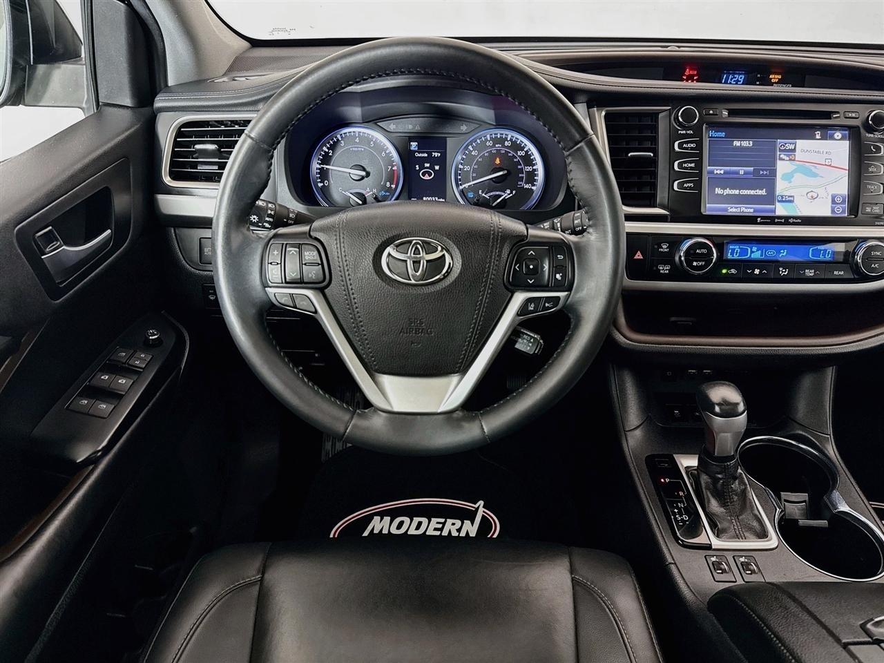 Toyota Highlander XLE V6 AWD (Natl) 2019