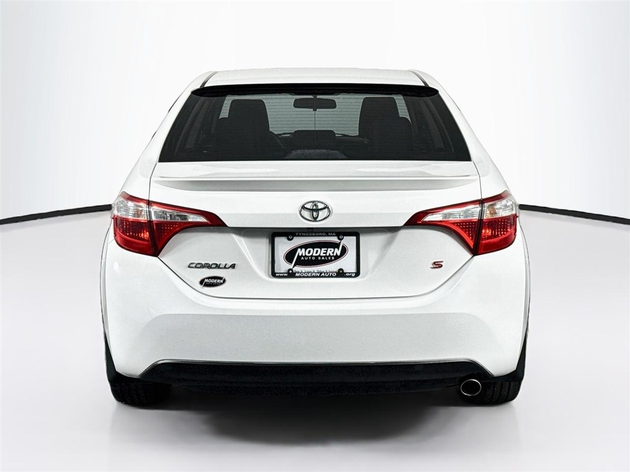 Toyota Corolla 4dr Sdn CVT S w/Special Edition Pkg (Natl) 2016